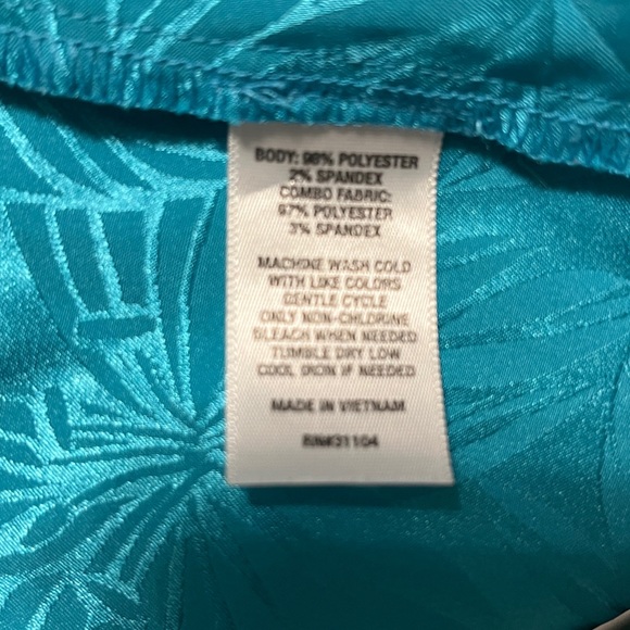 Women's Teal Pajama Set - Picture 2 of 2